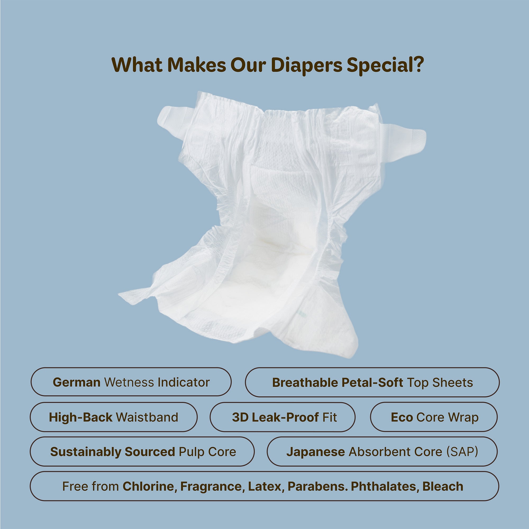Premium Manuka Honey Diapers