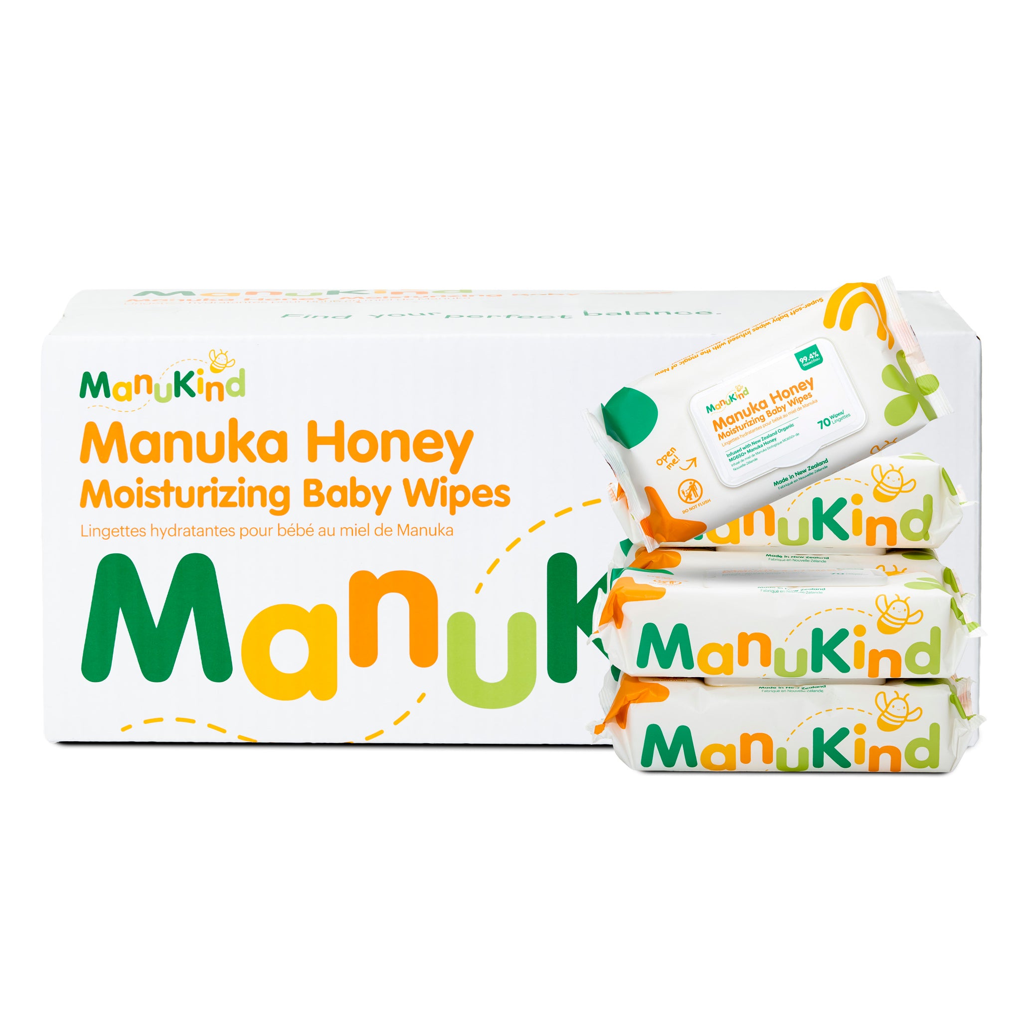 Manuka Honey Baby Wipes