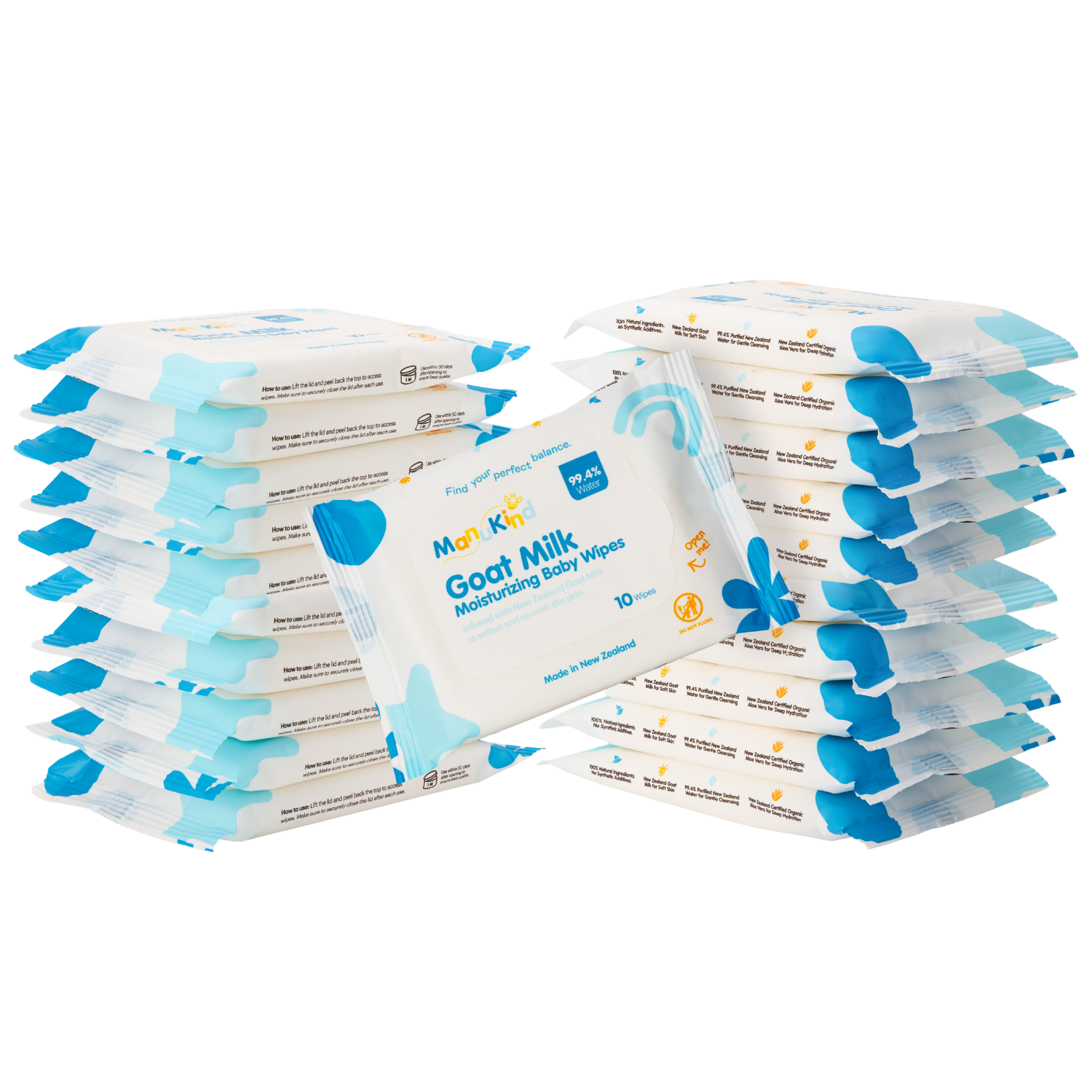 New Zealand Goat Milk Baby Wipes